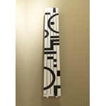 Cordivari Totem White Vertical Grzejnik łazienkowy 280x2000 mm biały/czarny 3601450000578