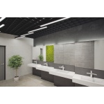 Cristalstone Linea Ideal Umywalka Ścienna biała U800-MCOLC