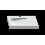 Cristalstone Linea Ideal Umywalka Ścienna biała U900-MBLOLB