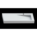 Cristalstone Linea Ideal Umywalka ścienna biała U1300-MBPOLB