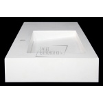 Cristalstone Linea Ideal Umywalka Ścienna biała U1100-MBLOLC