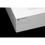 Cristalstone Linea Ideal Umywalka podwójna ścienna bez otworów na baterie biały mat U1400-2xMOLC/BO