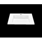 Cristalstone Linea Ideal Umywalka wpuszczana w blat biała U600-MCOLC/CR