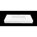 Cristalstone Linea Ideal Umywalka Ścienna biała U1100-MCOLC