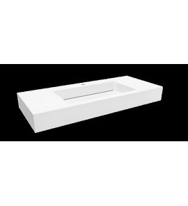 Cristalstone Linea Ideal Umywalka Ścienna biała U1100-MCOLC