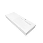 Cristalstone Linea Ideal Umywalka ścienny biała U1200-MBPOLB