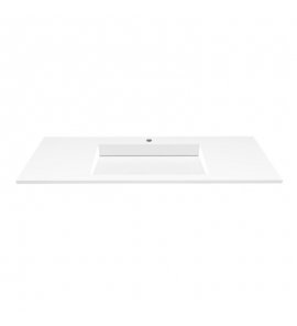 Cristalstone Linea Ideal Umywalka wpuszczana w blat Biały U1300-MCOLC/CR