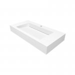 Cristalstone Linea Ideal Umywalka Ścienna biała U900-MCOLC