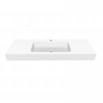 Cristalstone Linea Simpla Umywalka wpuszczana w blat Biały U1300-MCOT