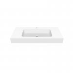 Cristalstone Linea Simpla Umywalka wpuszczana w blat Biały U1000-MCOT