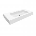 Cristalstone Linea Simpla Umywalka wpuszczana w blat Biały U900-MCOT