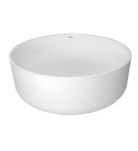 Cristalstone Separado Cinco Wanna wolnostojąca ∅140 biały mat OVALO 140