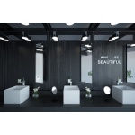 Cristalstone Separado Umywalka Stawiana na blat biała CUBO 35