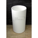 Cristalstone Separado Umywalka wolnostojąca z korkiem klik klak biały mat TUBA/CRISTKOR