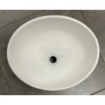 Cristalstone Separado Umywalka Stawiana na blat biała VIDRIO UNO