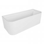 Cristalstone Separado UNICO Wanna wolnostojąca 170x70 Biały mat UNICO