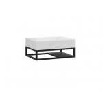 Cristalstone Stelaż pod umywalkę wiszący 60 x 45 x 15 cm czarny mat ST600-02