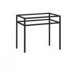 Cristalstone Stelaż pod umywalkę stojący 70 x 45 x 73 cm czarny mat ST700-05