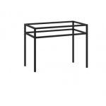 Cristalstone Stelaż pod umywalkę stojący 80 x 45 x 73 cm czarny mat ST800-05