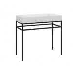 Cristalstone Stelaż pod umywalkę stojący 90 x 45 x 73 cm czarny mat ST900-05