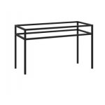 Cristalstone Stelaż pod umywalkę stojący 100 x 45 x 73 cm czarny mat ST1000-05