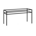 Cristalstone Stelaż pod umywalkę stojący 120 x 45 x 73 cm czarny mat ST1200-05