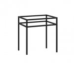 Cristalstone Stelaż pod umywalkę stojący 60 x 45 x 73 cm czarny mat ST600-05