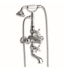 Cristina Canova bateria wannowa ścienna termostatyczna z prysznicem TR100cn