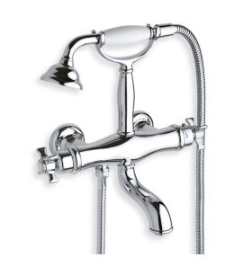 Cristina Canova bateria wannowa ścienna termostatyczna z prysznicem CN182