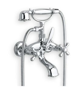 Cristina Impero bateria wannowa ścienna z prysznicem IM100