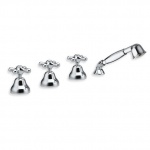 Cristina Impero bateria wannowa 4-otworowa z prysznicem IM122