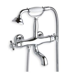 Cristina Londra bateria wannowa ścienna termostatyczna z prysznicem LD182