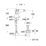 Cristina Londra bateria bidetowa LD321