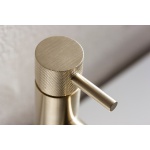 Crosswater MPRO Bateria umywalkowa jednootworowa bez korka brushed brass PRO110DNF_K