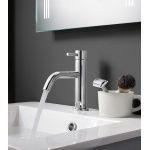 Crosswater MPRO Bateria umywalkowa jednootworowa bez korka chrom PRO110DNC