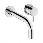 Crosswater MPRO Bateria umywalkowa ścienna podtynkowa bez korka chrom PRO120WNC