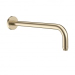 Crosswater MPRO Ramię do deszczownicy ścienne brushed brass PRO684F+