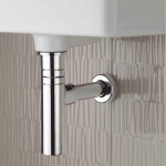 Crosswater MPRO Syfon umywalkowy butelkowy chrom BTR0402C