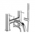 Crosswater MPRO Zestaw wannowo-natryskowy z wężem i słuchawką na brzeg wanny chrom PRO422DC
