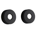 Damixa Rozety ścienne do baterii 3/4" czarny mat 136436100 W MAGAZYNIE!!