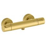 Damixa Silhouet Bateria prysznicowa termostatyczna szczotkowany mosiądz pvd 744007900