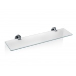 Decor Walther Basic BA GLA60 Półka łazienkowa ścienna biały/chrom 0531600