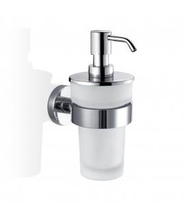 Decor Walther Basic BA WSP Dozownik na mydło ścienny biały/chrom 0530800