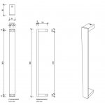 Decor Walther Contract CT GTH Wieszak na ręczniki ścienny chrom 0651300