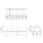 Decor Walther DW 221 Stojak na ręczniki Chrom 0846800