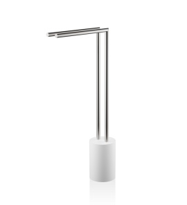 Decor Walther STONE HT2 Wieszak na ręcznik stojący Biały/Chrom 0971754