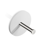 Decor Walther STONE TPH1 Wieszak na papier toaletowy ścienny Chrom/Biały 0974454