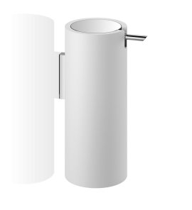 Decor Walther STONE WSP Dozownik do mydła w płynie ścienny Biały/Chrom 0972254