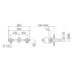 DornBracht Element podtynkowy do baterii umywalkowej ściennej 35.707.970.90/ 3570797090