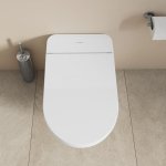     Duravit SensoWash D-Neo Compact Miska wisząca z deską sedesową myjącą biały 654000012004300 